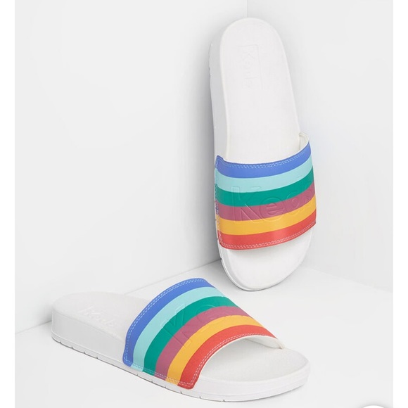 keds rainbow slides